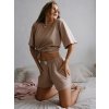 Dámske Tencel pyžamo ELLE - béžová
