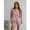 Dámske Tencel pyžamo ELLE - ružová