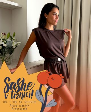 Vidíme na Sashe? 🤩 Od stredy 16. 9. do piatku, 18. 9. budeme opäť, už štvrtý krát na trhu lokálnych značiek @sashe_sk v...
