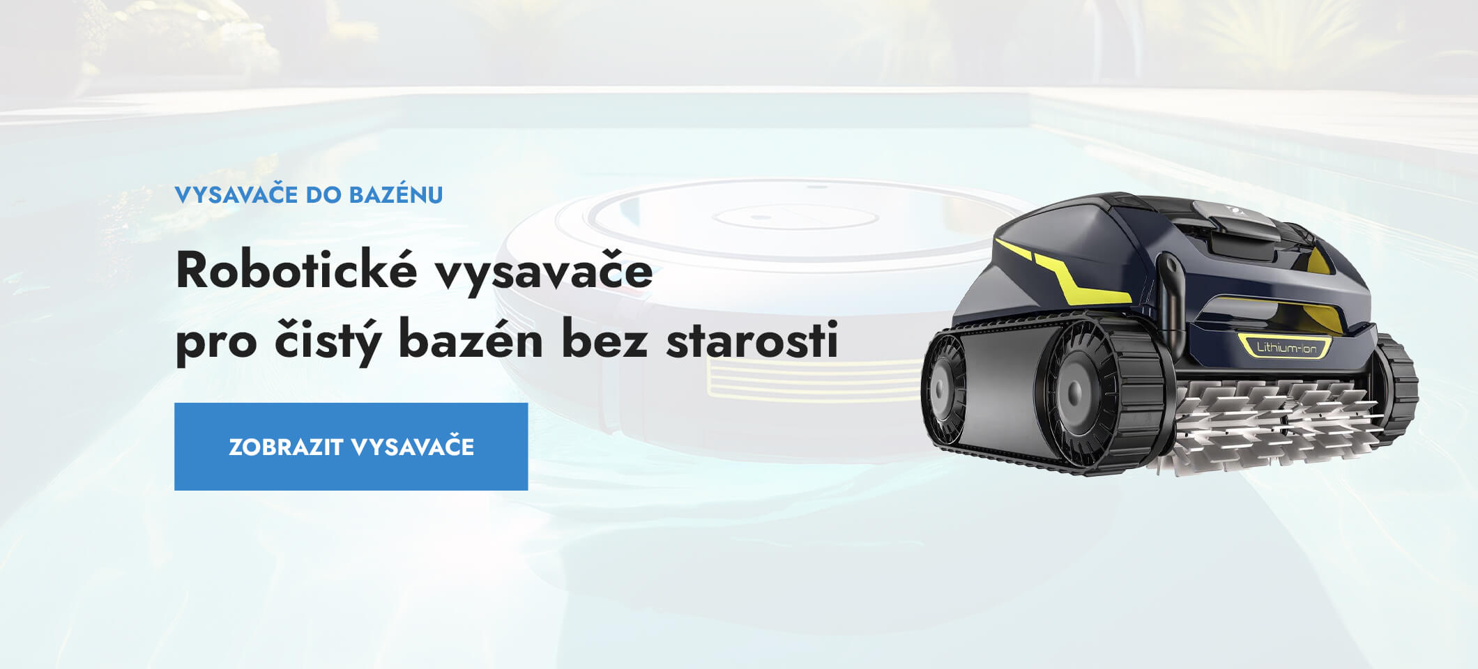 Automatické robotické vysavače do bazénu (bazénové vysavače)