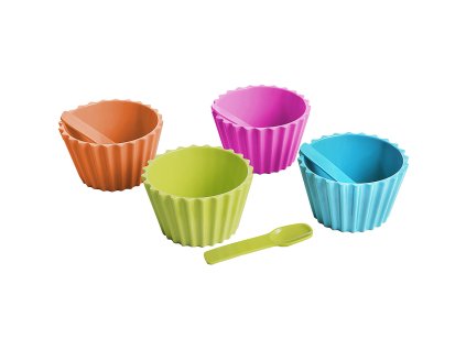Set misek na zmrzlinu 4ks - SET ICE CREAM CUP