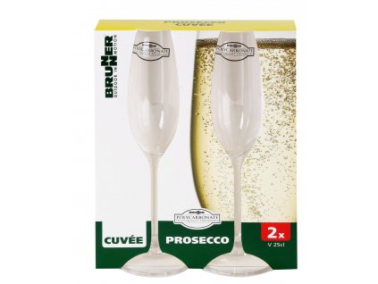 skleničky prosecco