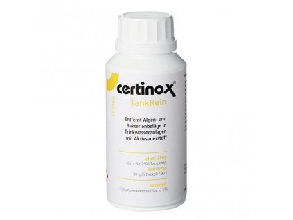 Cistic vodovodniho systemu Certinox TankRein CTR l