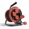 Predlžovačka 25m 4zás bubon/guma / 230 V / 1,0 mm2 / IP44