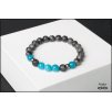 Pánsky náramok s akvamarínom