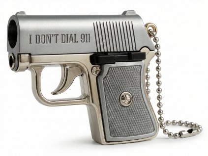 Pistole světlo nikl