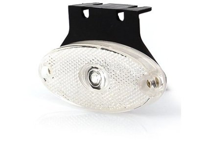 Svítilna přední obrysová LED WAS W64, 12-24V, eliptická na držáku