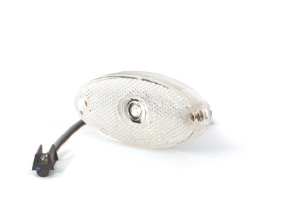 Svítilna přední obrysová LED WAS W64, 12-24V, s odrazkou, QS150