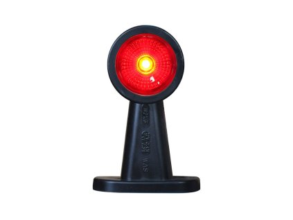 Svítilna doplňková obrysová LED WAS W21.6RF, 12-24V,  135 mm, QS150