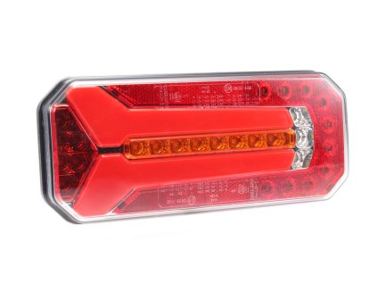 Svítilna WAS W150 sdružená LED 12-24 V, L/P, BL/BR/KO/ML/RZ, dynamický blinkr
