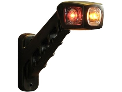 Svítilna doplňková obrysová LED WAS W48/238P, 12-24V, pravá, 187 mm
