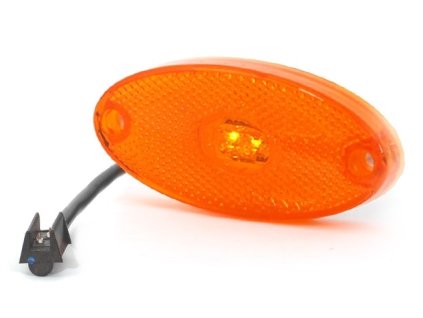 Svítilna boční obrysová LED WAS W64, 12-24V, s odrazkou, QS150