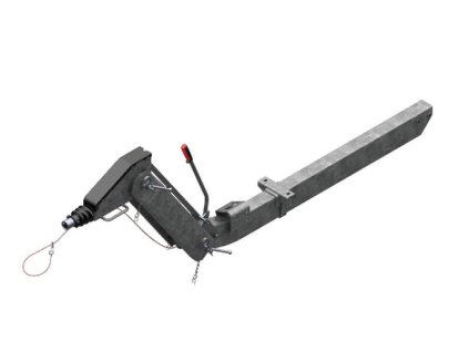 Výškově stavitelná oj AL-KO Optima 161 VB , 850-1600kg, E=1250 mm, pro kol. jed. 1637/2051
