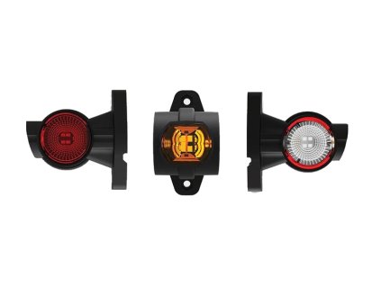 Svítilna doplňková obrysová LED Fristom FT-140 A Pravá LED, 12-36V s kabelem