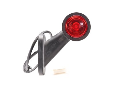 Svítilna doplňková obrysová LED WAS W21.7RF 299BC, 12-24V, pravá 108 mm,  QS150