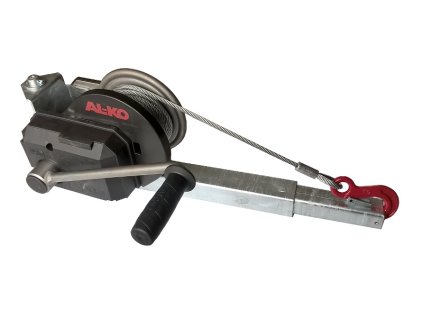 Naviják AL-KO  901 PLUS (900 kg) s lanem 7mm/12,5 m a držákem pro přívěsy Agados