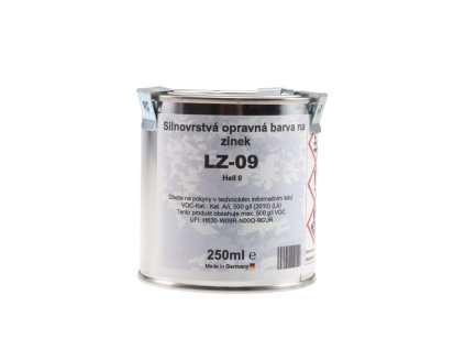 Silnovrstvá opravná barva na zinek LZ-09 250ml