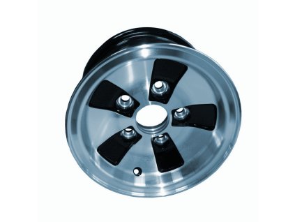 Disk Alu 6,0Jx10 H2 ET0 (112x5) černo - stříbrný, 2. jakost