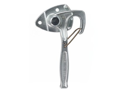 Závěr bočnic 10-R - kerhák s plotýnkou pravý (bez protikusu) k přívěsům P3S