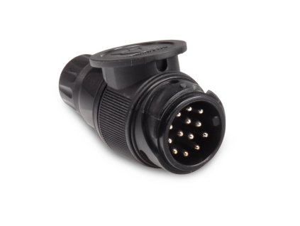 Zástrčka - vidlice 13 pól 12V plastová JAEGER