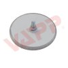 Odrazka bílá pr. 63 mm se šroubkem