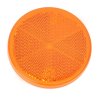 Odrazka oranžová pr. 61 mm samolepicí