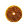 Odrazka oranžová pr. 75 mm s otvorem