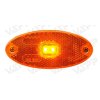 Svítilna boční obrysová LED WAS W64, 12-24V, eliptická