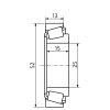 Ložisko kužel. SPORTJACHT 30205 (52x25/h15)