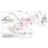Nájezdová brzda KNOTT KRV 30B na jekl 100x100 mm