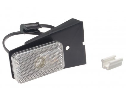 Svítilna přední obrysová LED GMAK G17, 12-24V, s odrazkou, na držáku, QS150