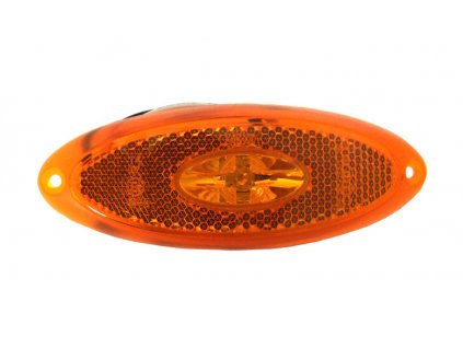 Svítilna boční obrysová LED Jokon SMLR 2010, 12V, s odrazkou (oranžové tělo)