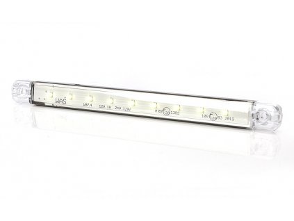 Svítilna přední obrysová LED WAS W97.4, 12-24V, dlouhá, 9x LED