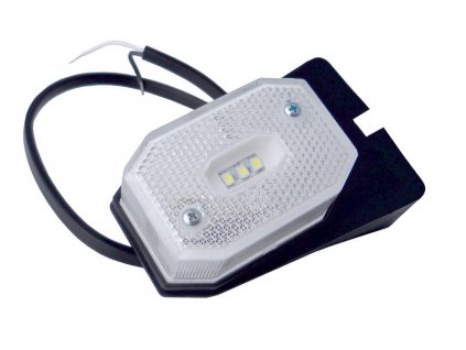 Svítilna přední obrysová LED Fristom FT-001/1B, 12-24V, s odrazkou (Flexipoint), na držáku
