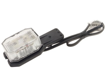 Svítilna doplňková obrysová LED Aspöck Flexipoint 12-24V s odrazkou, na držáku, QS75,pravá
