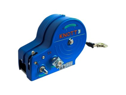 cze pl Rucni navijak KNOTT 1150 kg s modrym krytem a popruhem 22 1