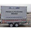 Přívěsný vozík č.3 do 750kg s plachtou