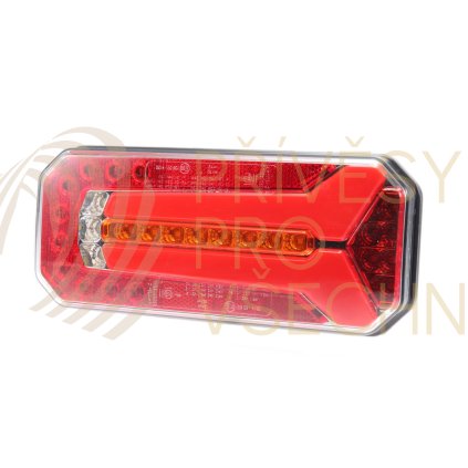 Svítilna WAS W150 sdružená LED 12-24 V, L/P, BL/BR/KO/CO/RZ, baj5 dynamický blinkr