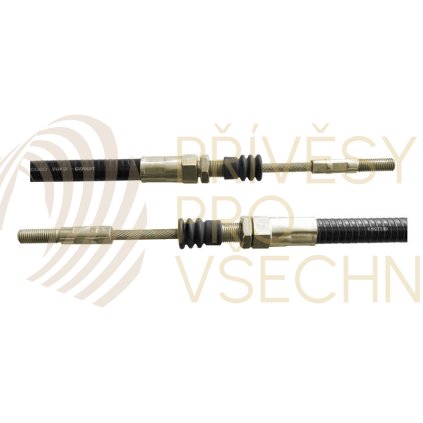 Lanovod brzdový pro KHV KNOTT 1100/1470 závit M12-M12