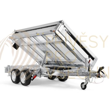Brenderup TT5375ATB3500 3.500 kg - 3 stranný elektrohydraulický sklápěč