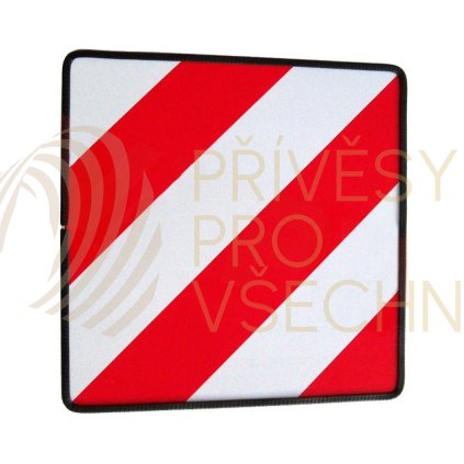 Reflexní tabule pro nadměrné a přesahující náklady 423x423mm