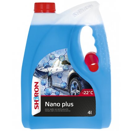 Zimní ostřikovač -22°C SHERON Nano Plus 4l + nál.