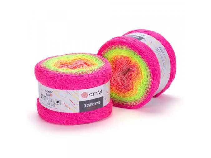 yarnart flowers vivid 507