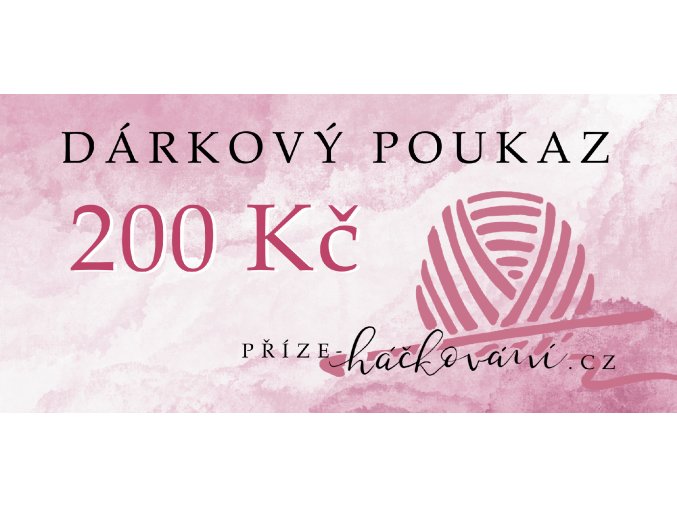 prize hackovani darkovy poukaz 200