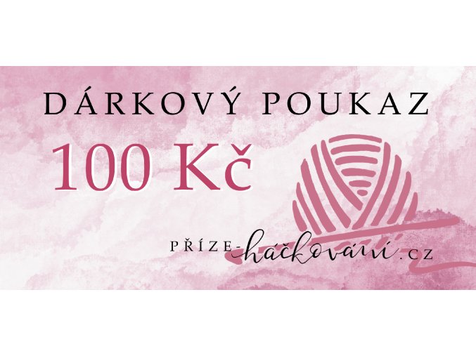 prize hackovani darkovy poukaz 100