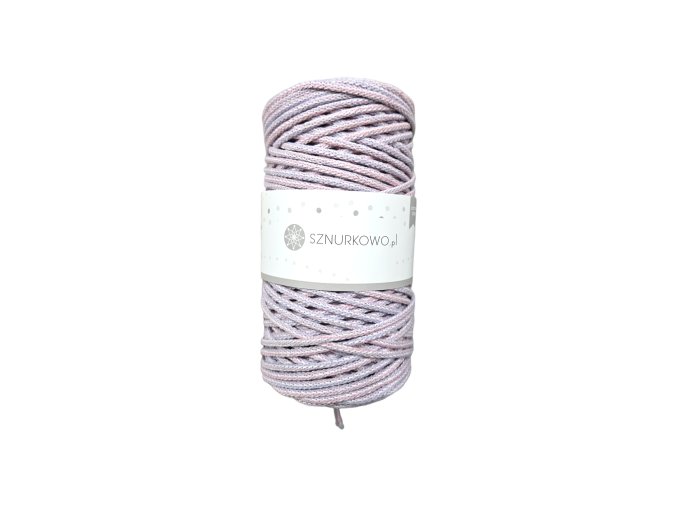 sznurkowo 3mm mix fialovy