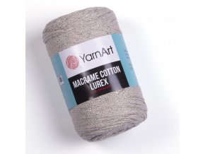 yarnart macrame cotton lurex 725