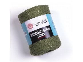 yarnart macrame cotton lurex 741