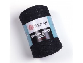 yarnart macrame cotton lurex 722