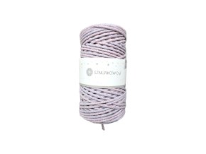 sznurkowo 3mm mix fialovy